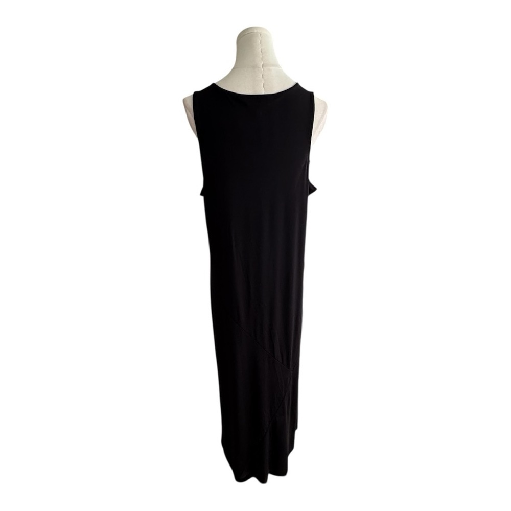 ELIZABETH AND JAMES Black Sleeveless Maxi‎ Dress Relaxed Fit Vacation Size XL - Picture 2 of 7